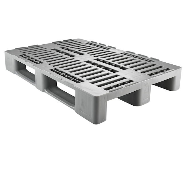 Euro Pallet H1, PE-HD, grey